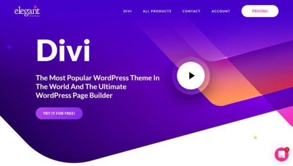 wordpress divi 主题
