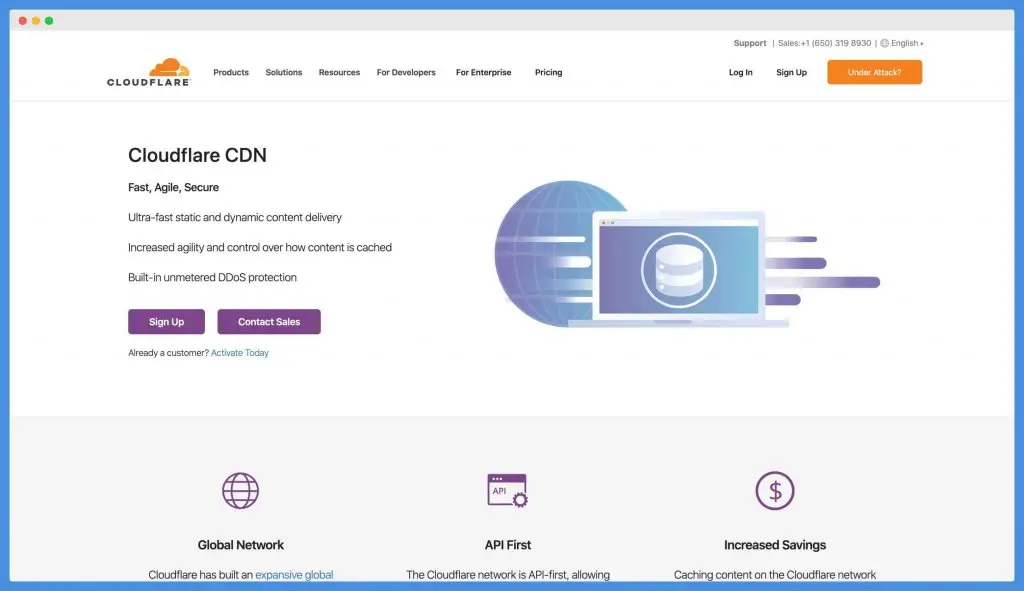 cloudflare cdn