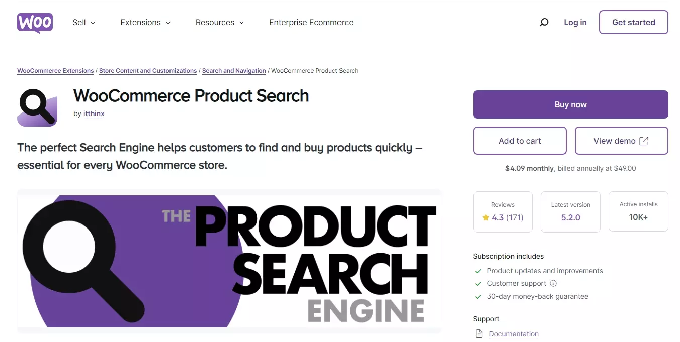 woocoomerce product search