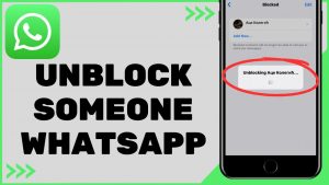 WhatsApp无法解除屏蔽联系人