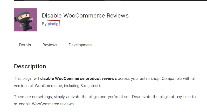 代码移除Woocommerce的单个产品Product Reviews