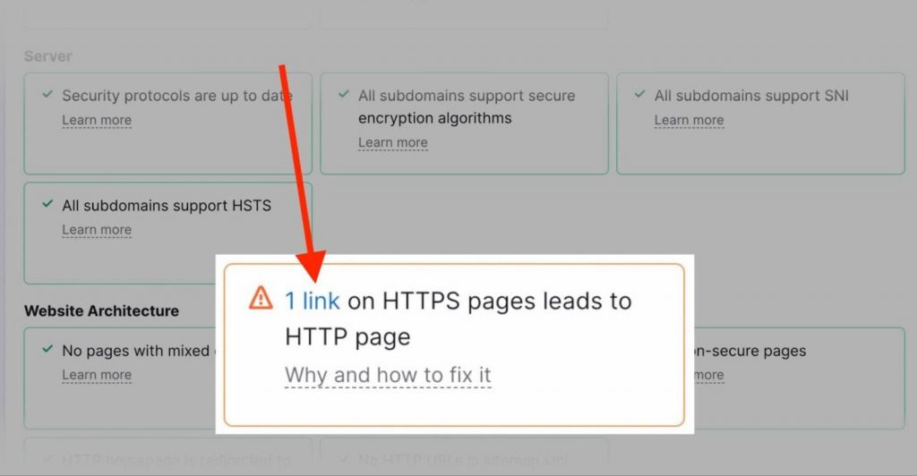 HTTPS 页面上的链接指向 HTTP 页面 38