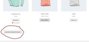 WooCommerce： “加载更多相关产品 ”Ajax 按钮 @ 单个产品页面 (1)