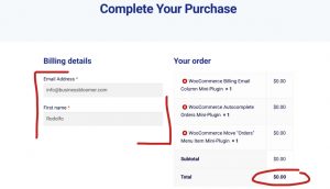 WooCommerce： 简化免费结账 (1)