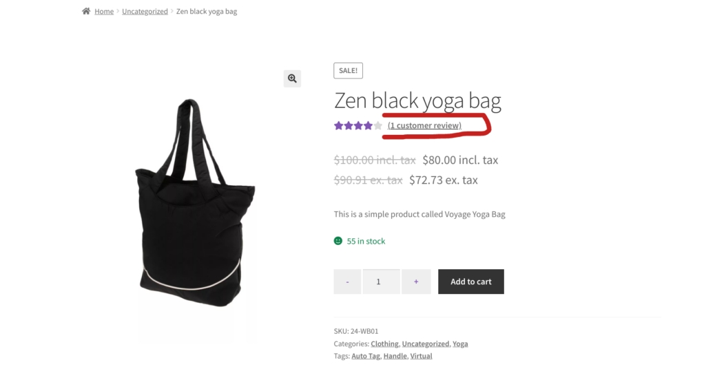 WooCommerce： 编辑 “x 客户评论 ”字符串 @ 单个产品页面 (1)