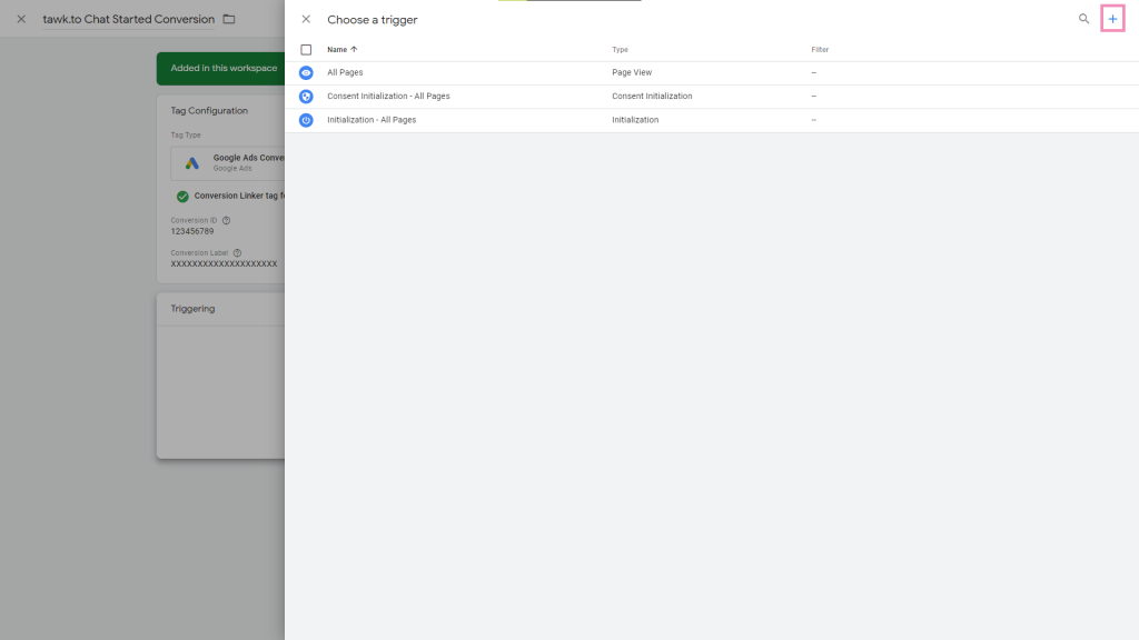 在GTM中设置Google AdWords转化跟踪 7